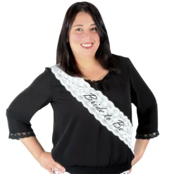 Beistle 28.5" x 4" Bride to Be Lace Sash