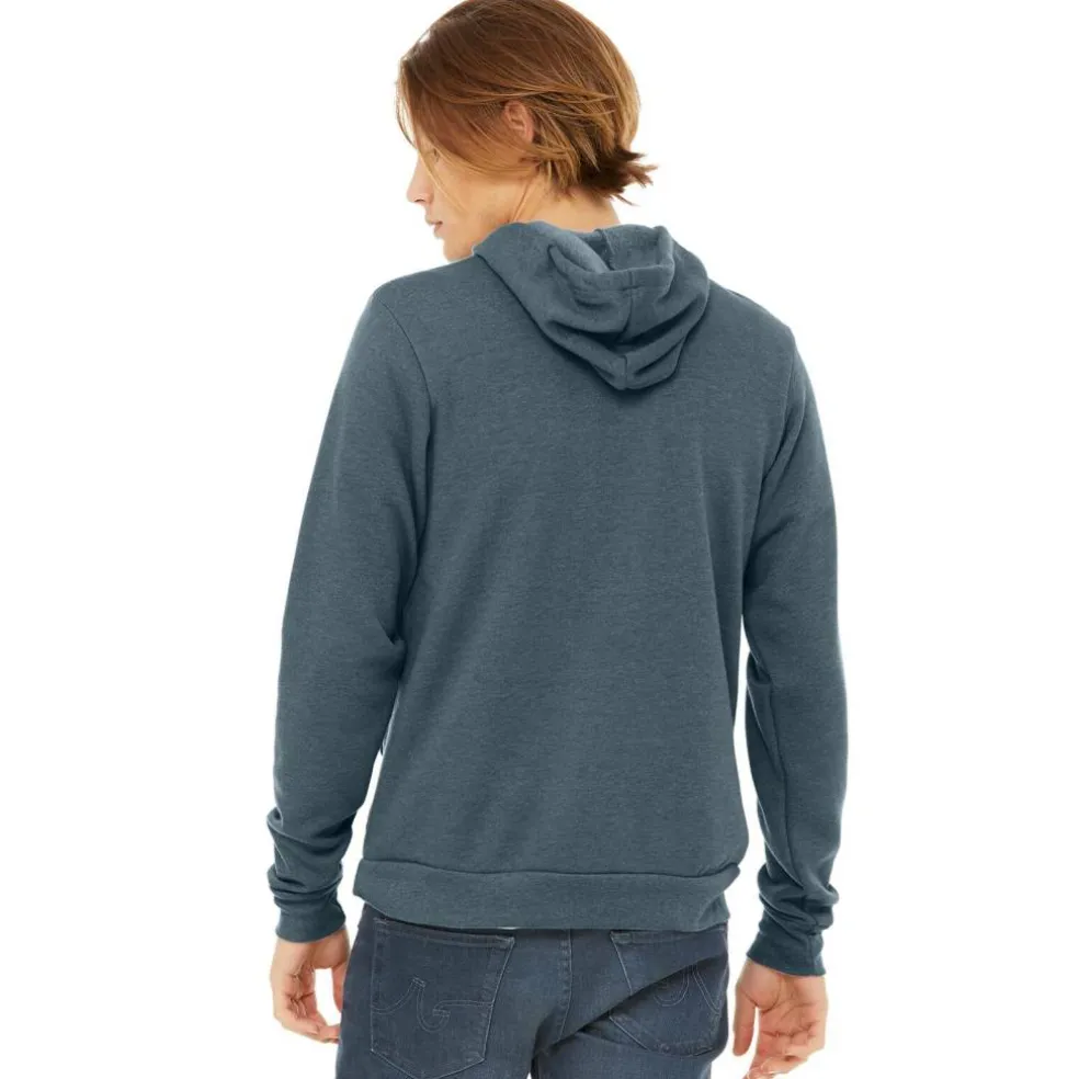 BELLA+CANVAS® Adult Unisex Heather Fleece Pullover Hoodie