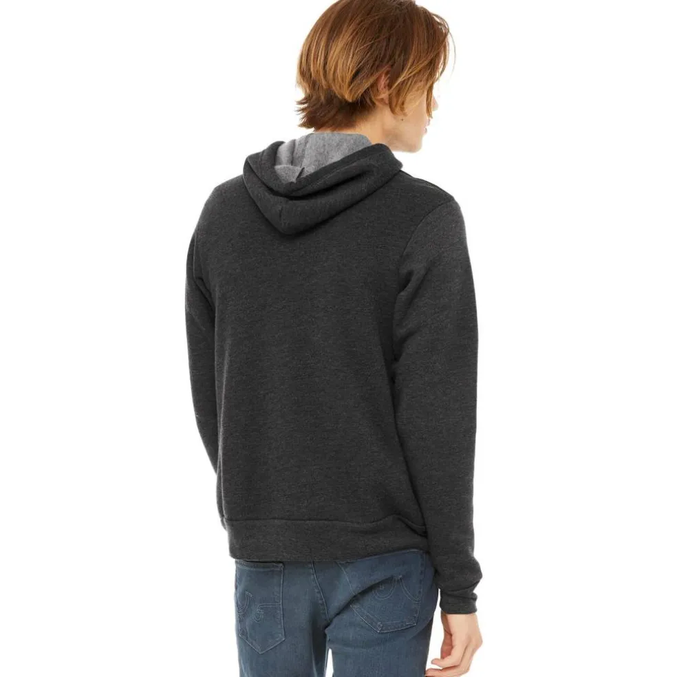 BELLA+CANVAS® Adult Unisex Heather Fleece Pullover Hoodie