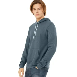 BELLA+CANVAS® Adult Unisex Heather Fleece Pullover Hoodie
