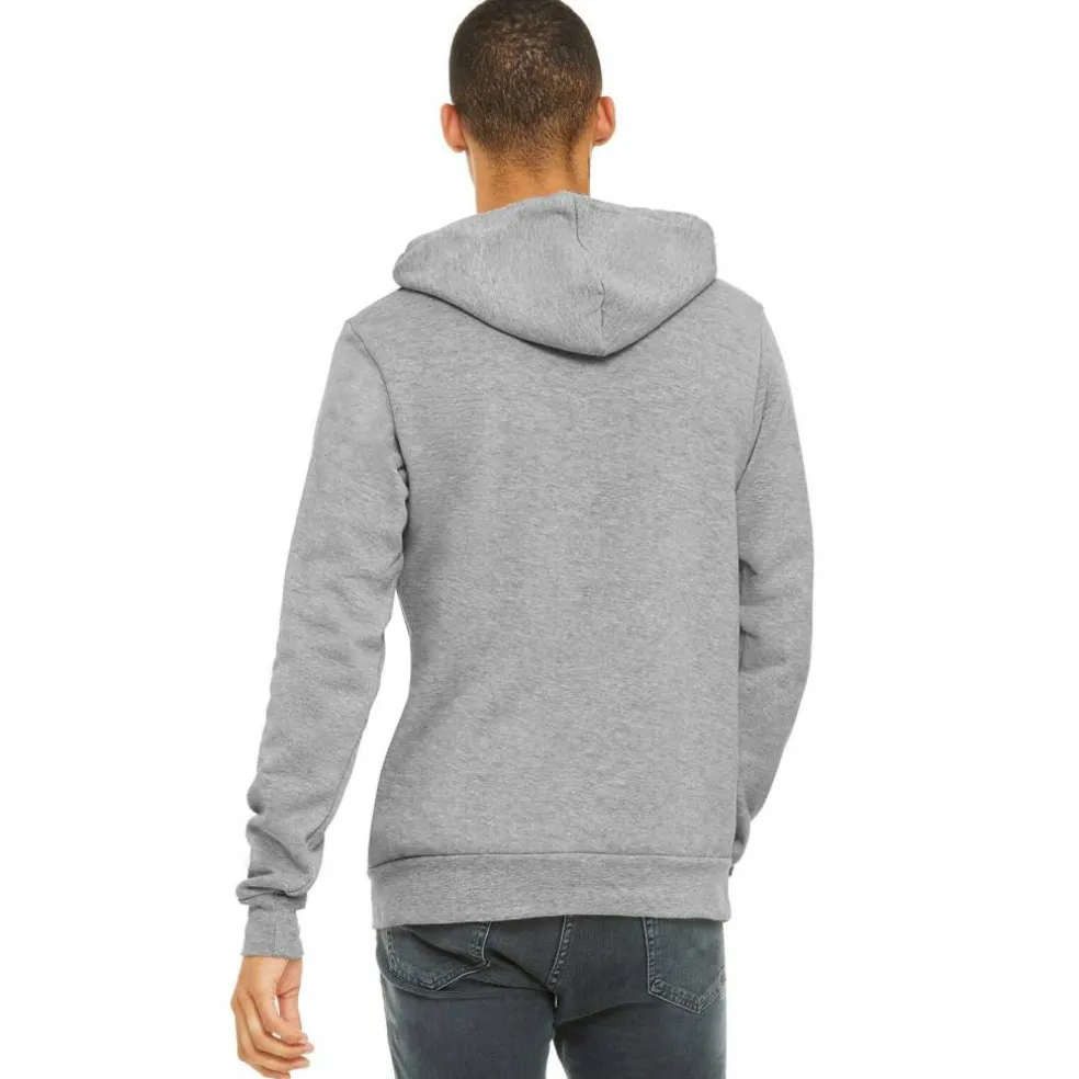 BELLA+CANVAS® Adult Unisex Heather Fleece Pullover Hoodie