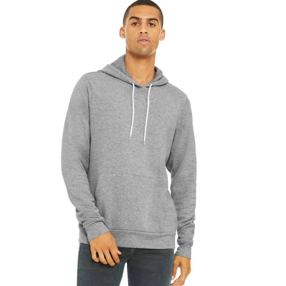 BELLA+CANVAS® Adult Unisex Heather Fleece Pullover Hoodie
