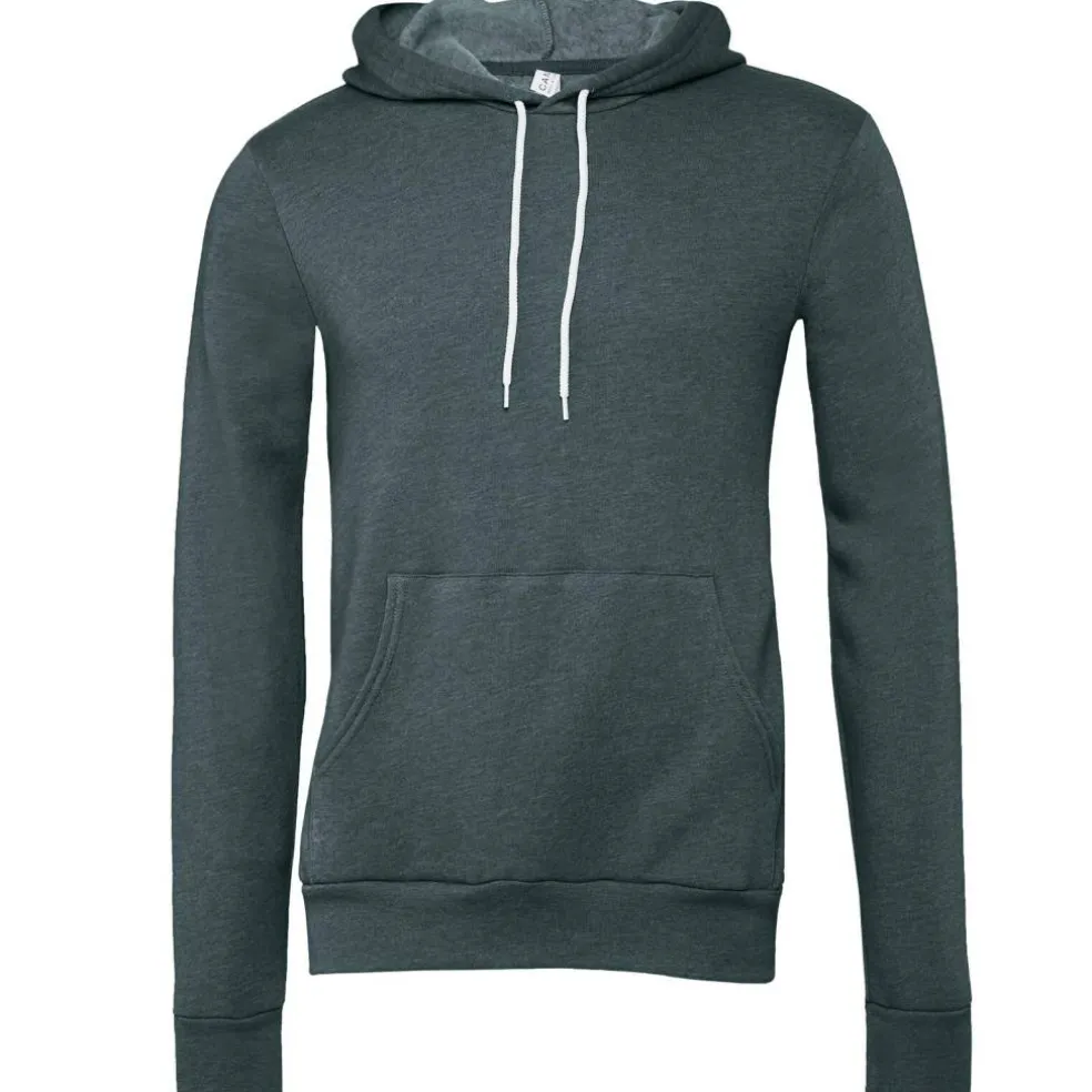 BELLA+CANVAS® Adult Unisex Heather Fleece Pullover Hoodie