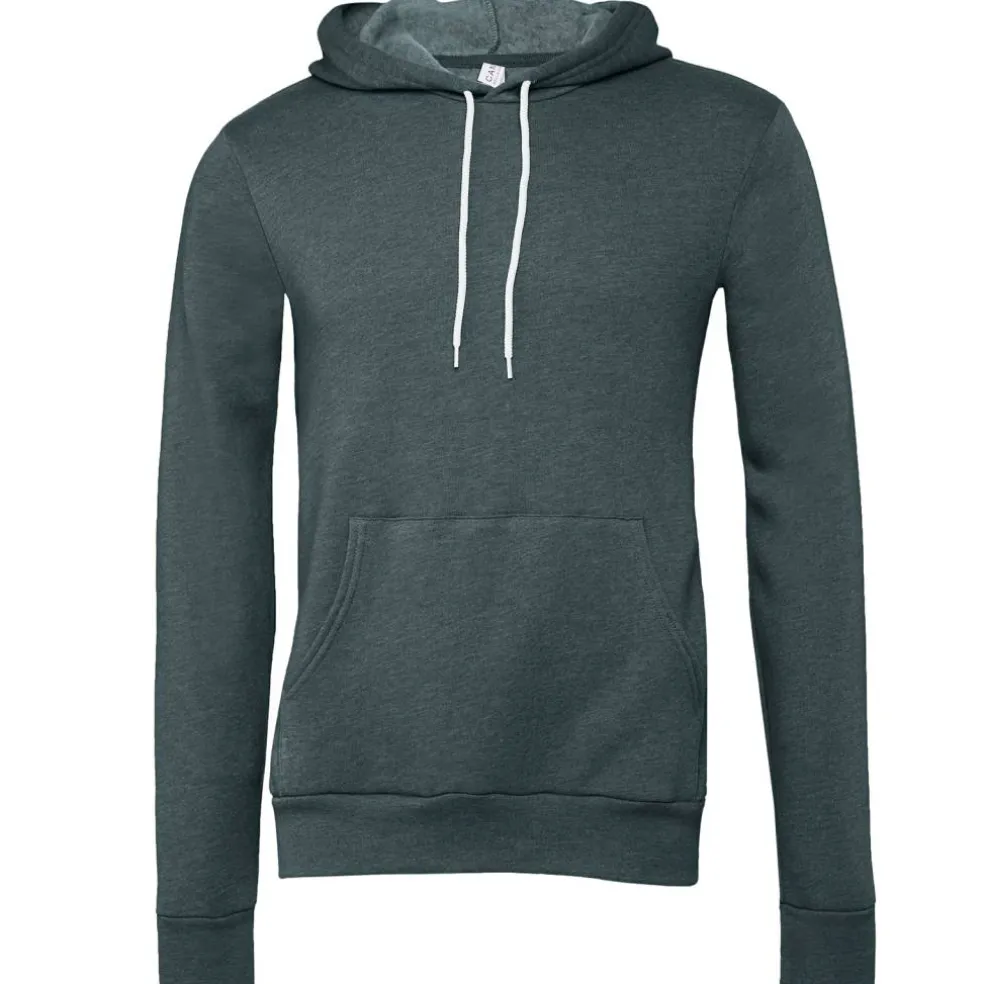 BELLA+CANVAS® Adult Unisex Heather Fleece Pullover Hoodie