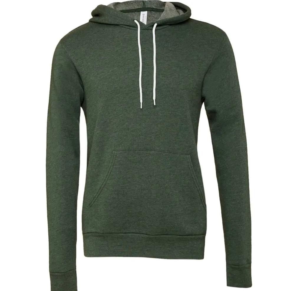 BELLA+CANVAS® Adult Unisex Heather Fleece Pullover Hoodie