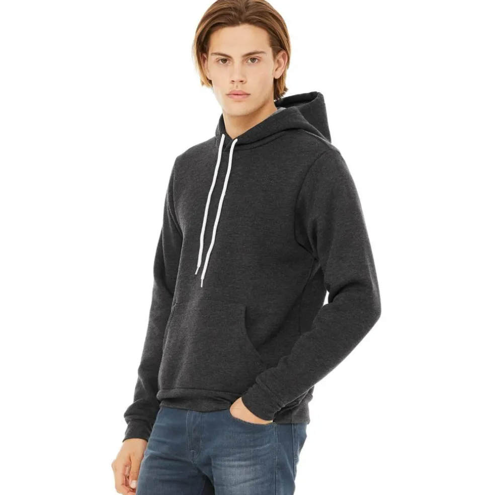 BELLA+CANVAS® Adult Unisex Heather Fleece Pullover Hoodie