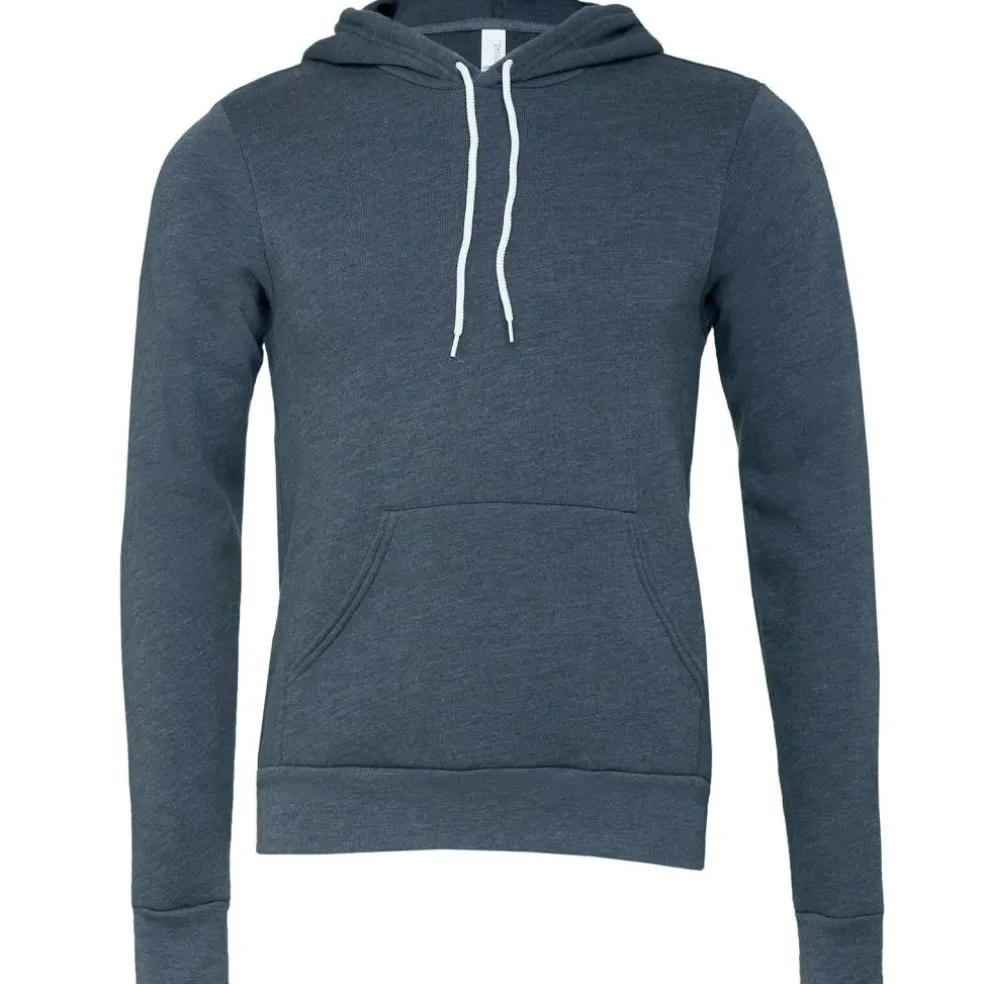 BELLA+CANVAS® Adult Unisex Heather Fleece Pullover Hoodie