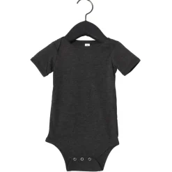 BELLA+CANVAS® Baby Jersey Heather Short Sleeve One-Piece