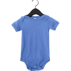 BELLA+CANVAS® Baby Jersey Heather Short Sleeve One-Piece