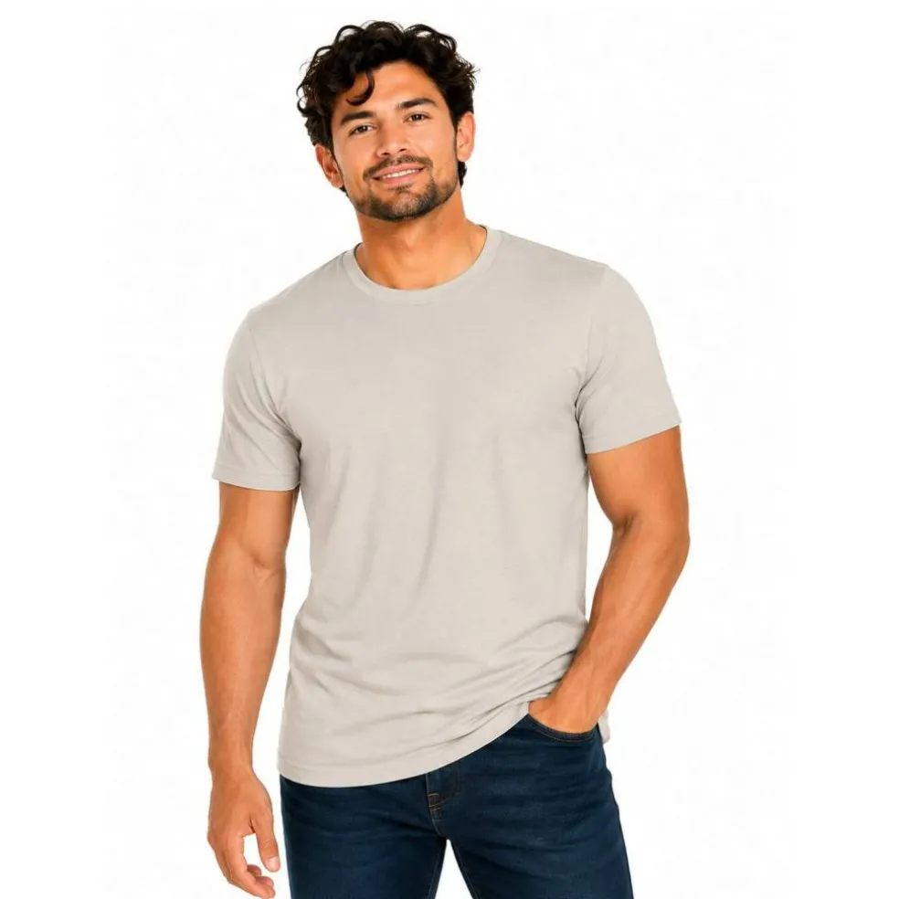 BELLA + CANVAS CVC Jersey Crewneck TShirt Free Shipping