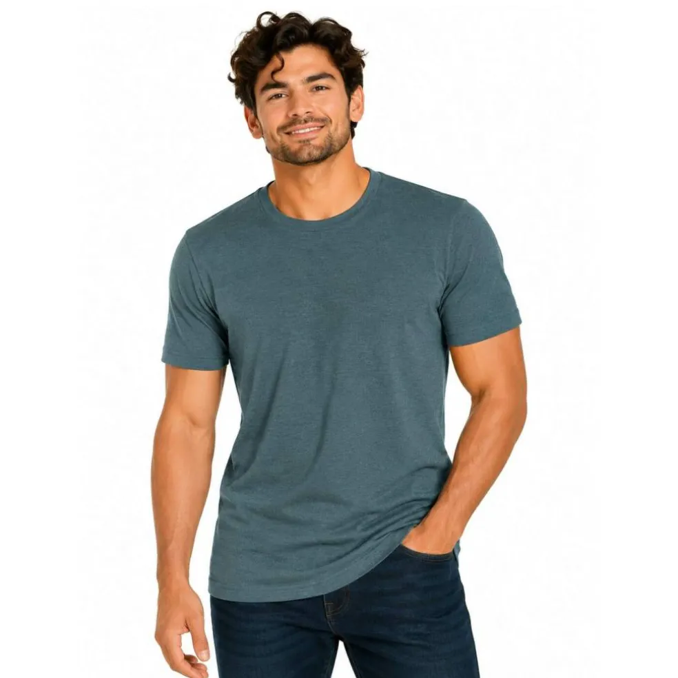 BELLA + CANVAS CVC Jersey Crewneck TShirt Free Shipping