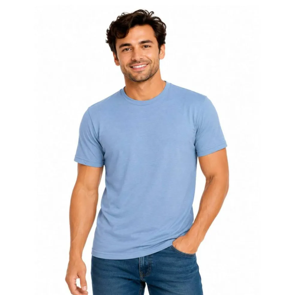 BELLA + CANVAS CVC Jersey Crewneck TShirt Free Shipping