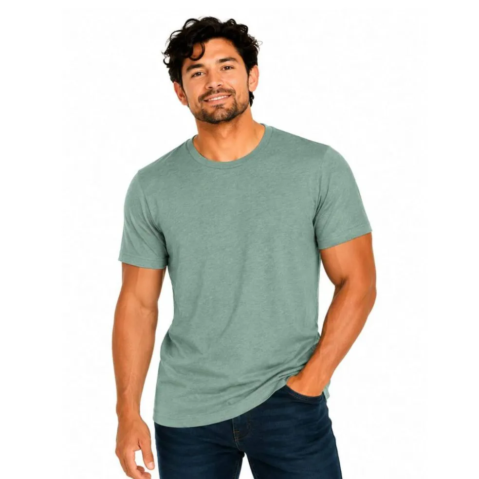 BELLA + CANVAS CVC Jersey Crewneck TShirt Free Shipping