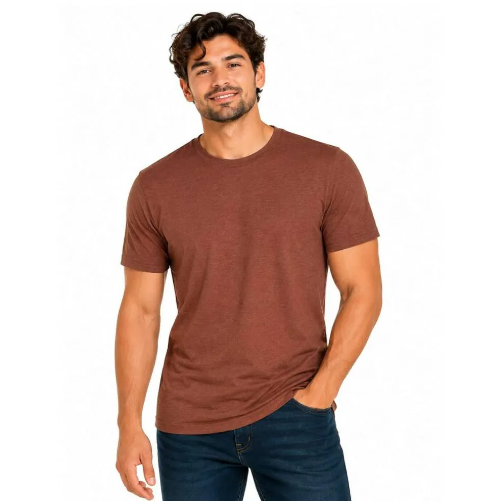 BELLA + CANVAS CVC Jersey Crewneck TShirt Free Shipping