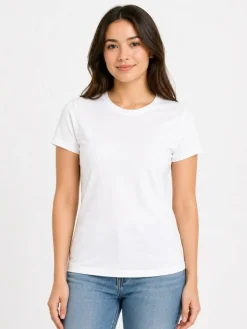 BELLA + CANVAS CVC Jersey Crewneck TShirt Free Shipping
