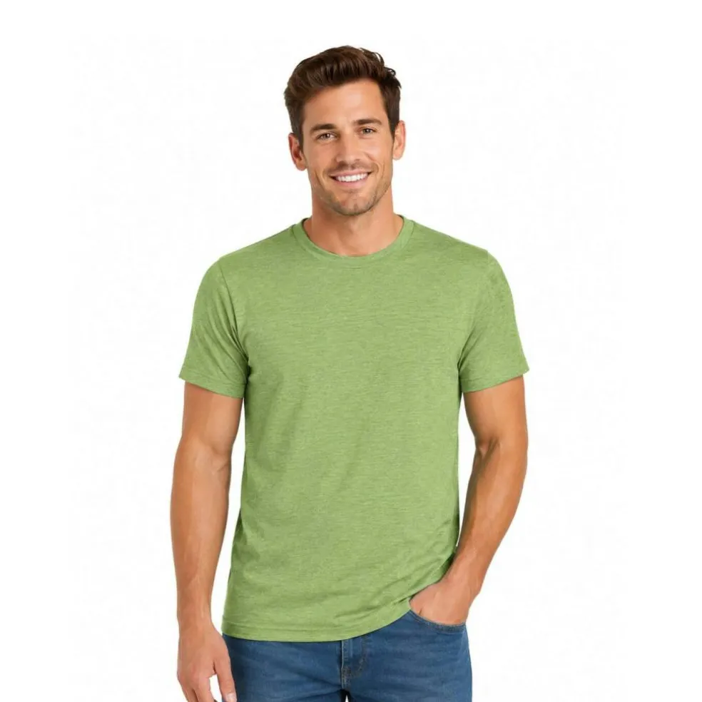 BELLA + CANVAS CVC Jersey Crewneck TShirt Free Shipping