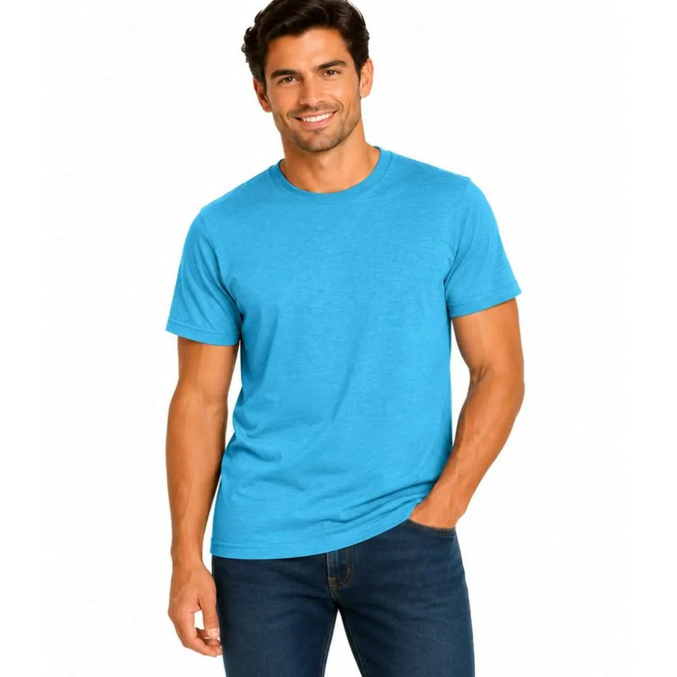 BELLA + CANVAS CVC Jersey Crewneck TShirt Free Shipping