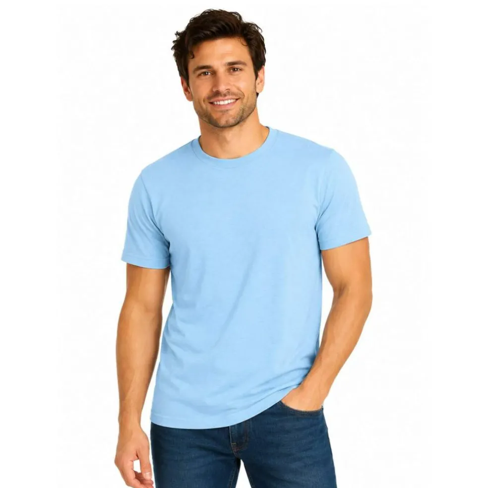 BELLA + CANVAS CVC Jersey Crewneck TShirt Free Shipping