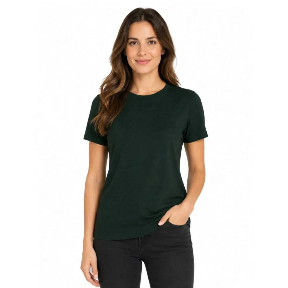 BELLA + CANVAS CVC Jersey Crewneck TShirt Free Shipping