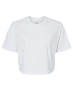 BELLA + CANVAS Ladies Jersey Cropped T-Shirt Free Shipping