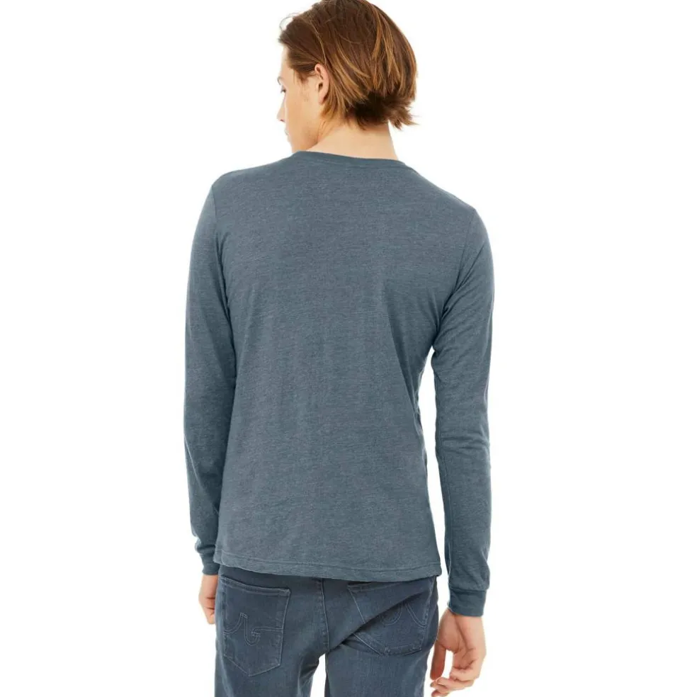 BELLA+CANVAS® Long Sleeve Unisex Athletic Jersey T-Shirt