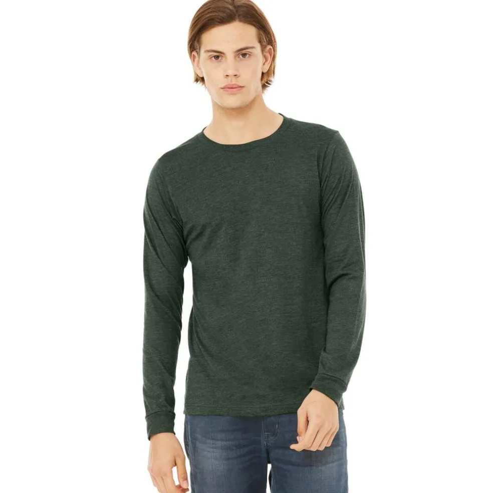 BELLA+CANVAS® Long Sleeve Unisex Athletic Jersey T-Shirt