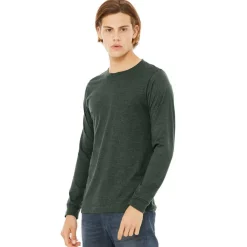 BELLA+CANVAS® Long Sleeve Unisex Athletic Jersey T-Shirt