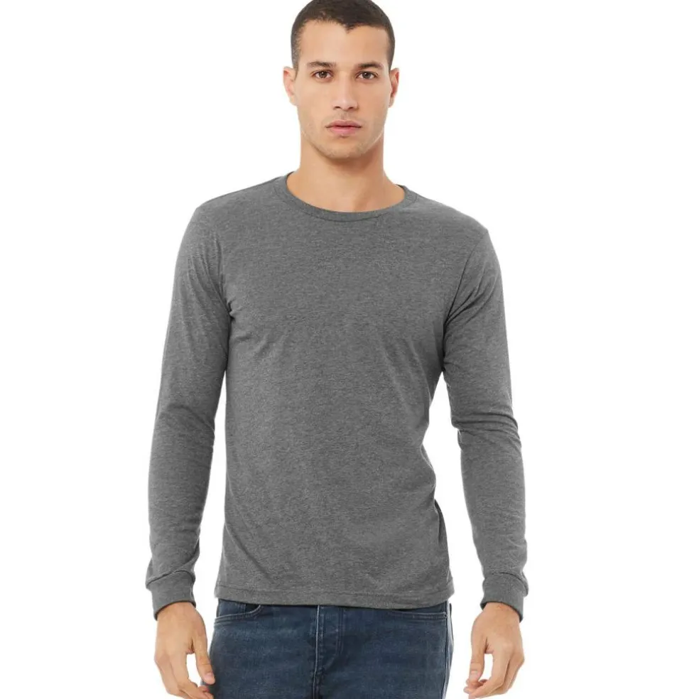 BELLA+CANVAS® Long Sleeve Unisex Athletic Jersey T-Shirt