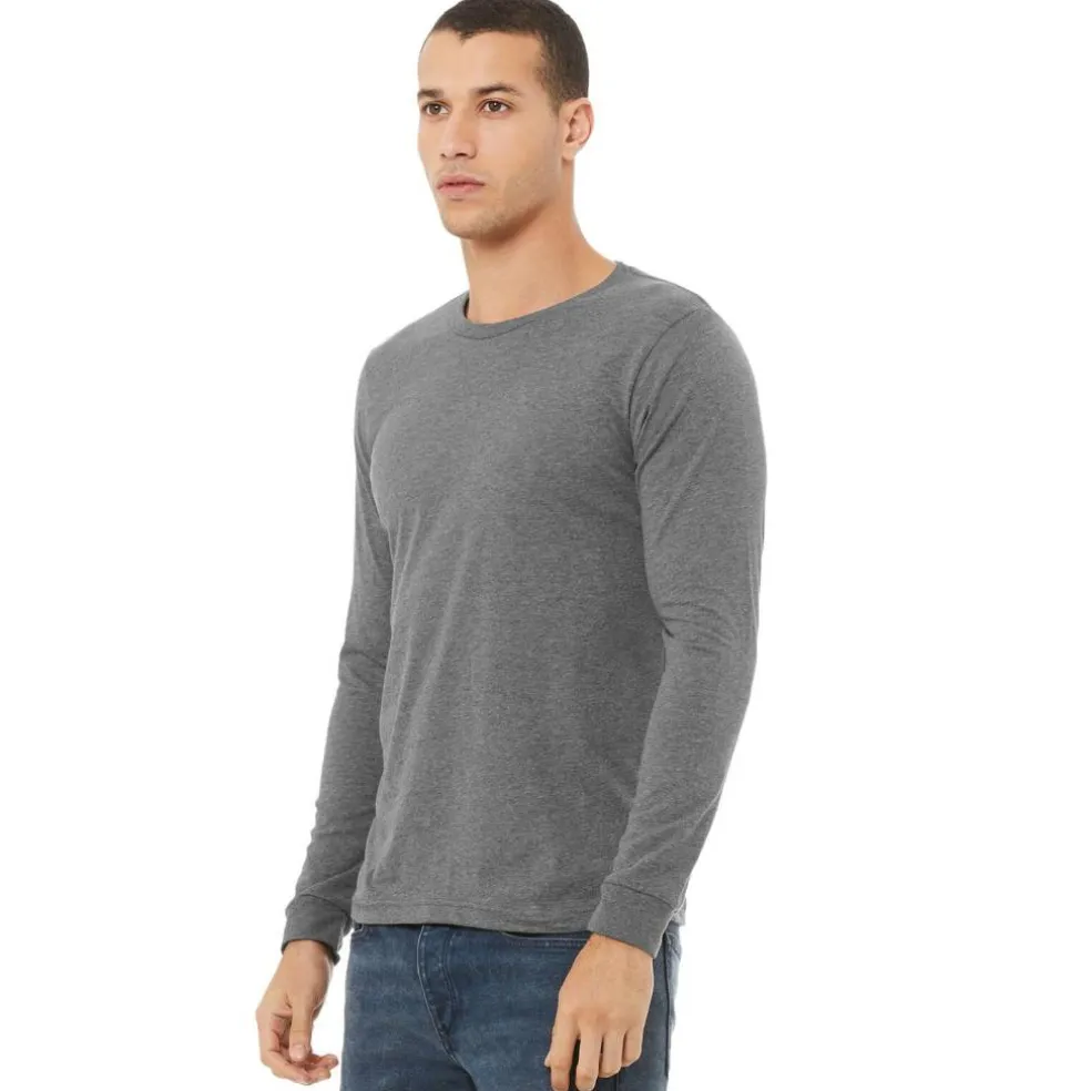 BELLA+CANVAS® Long Sleeve Unisex Athletic Jersey T-Shirt