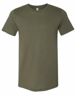 BELLA + CANVAS Short Sleeve Crewneck Jersey Tshirt Free Shipping