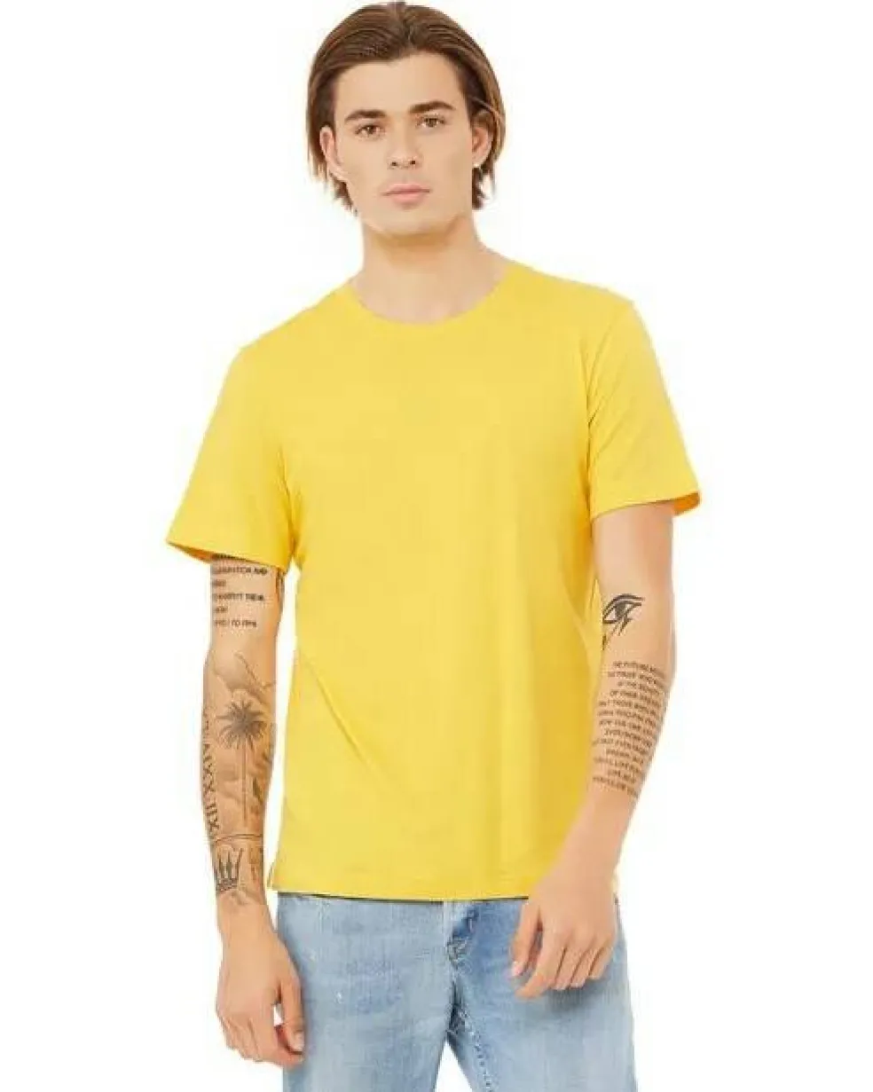 BELLA + CANVAS Short Sleeve Crewneck Jersey Tshirt Free Shipping