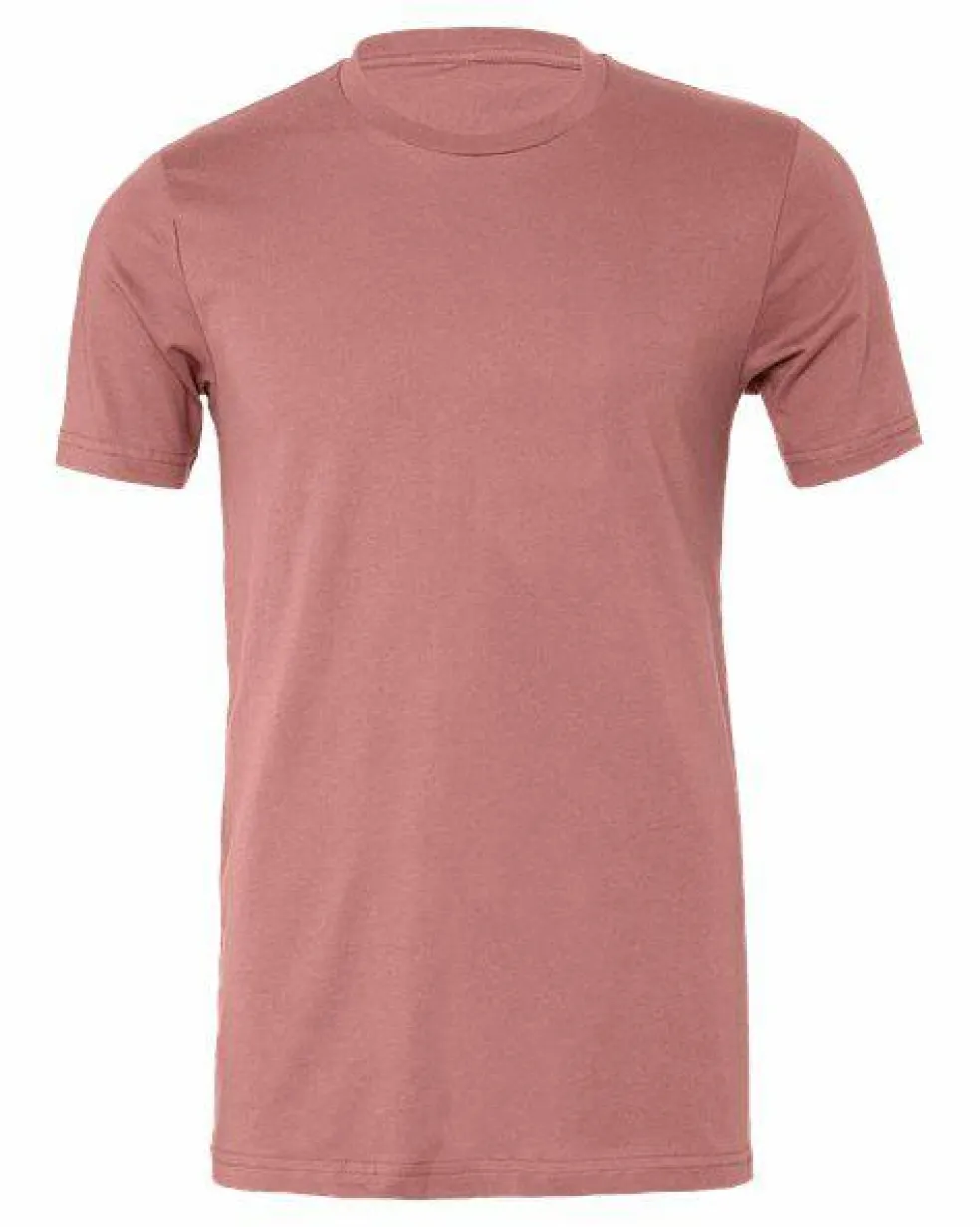 BELLA + CANVAS Short Sleeve Crewneck Jersey Tshirt Free Shipping