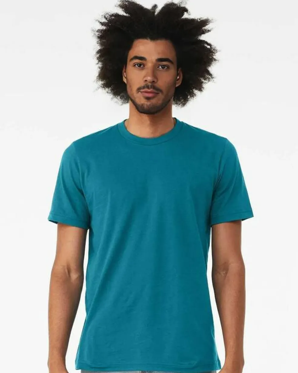 BELLA + CANVAS Short Sleeve Crewneck Jersey Tshirt Free Shipping