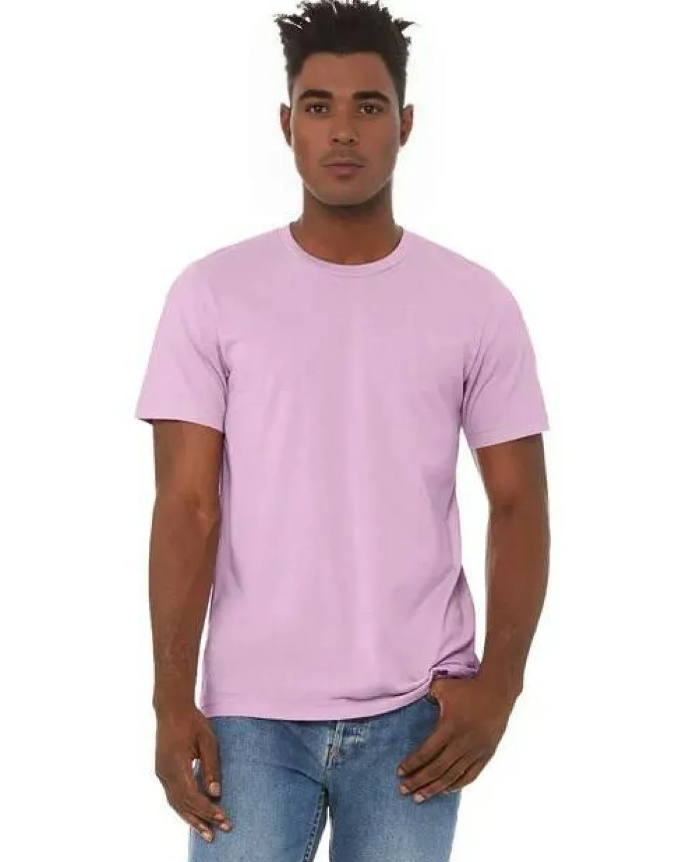 BELLA + CANVAS Short Sleeve Crewneck Jersey Tshirt Free Shipping