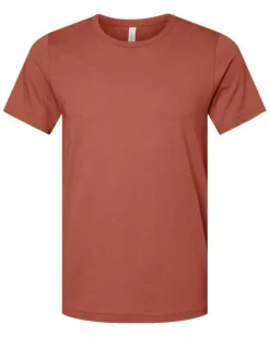 BELLA + CANVAS Short Sleeve Crewneck Jersey Free Shipping