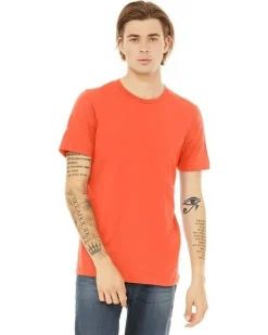 BELLA + CANVAS Short Sleeve Crewneck Jersey Free Shipping