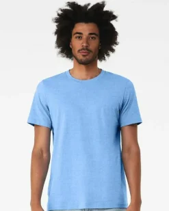 BELLA + CANVAS Short Sleeve Crewneck Jersey Free Shipping