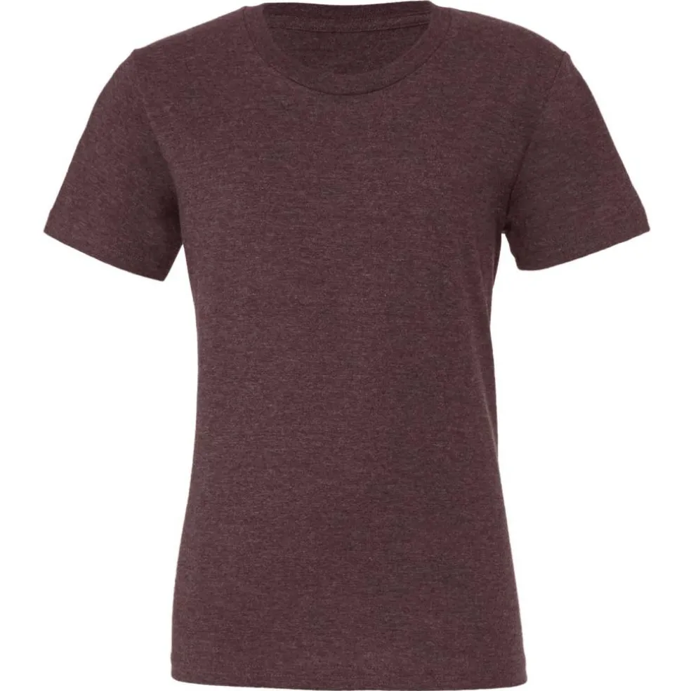 BELLA+CANVAS® Short Sleeve Heather Jersey Youth T-Shirt