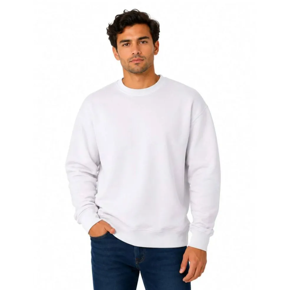 BELLA CANVAS Unisex Long Sleeve Drop Shoulder Sweatshirt Free Shipping