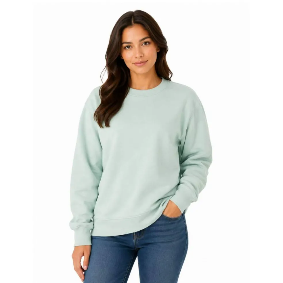 BELLA CANVAS Unisex Long Sleeve Drop Shoulder Sweatshirt Free Shipping