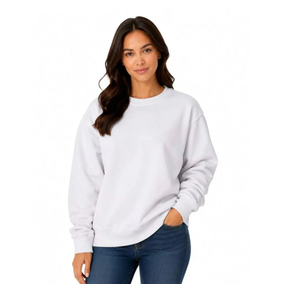 BELLA CANVAS Unisex Long Sleeve Drop Shoulder Sweatshirt Free Shipping
