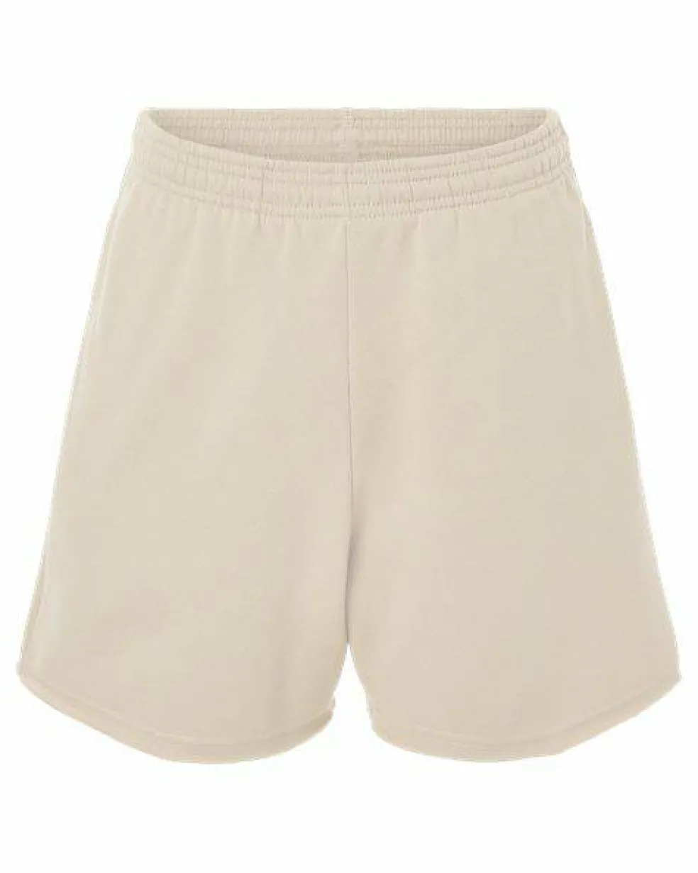 BELLA + CANVAS Women's Cutoff Fleece Shorts Free Shipping