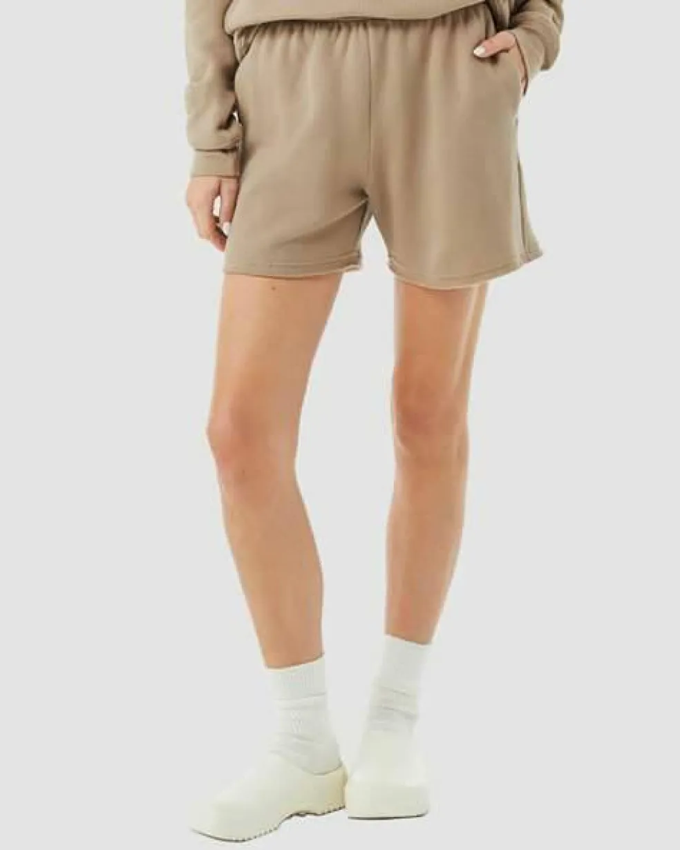 BELLA + CANVAS Women's Cutoff Fleece Shorts Free Shipping