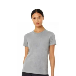 BELLA + CANVAS Women’s Relaxed Fit Heather CVC T-Shirt Free Shipping