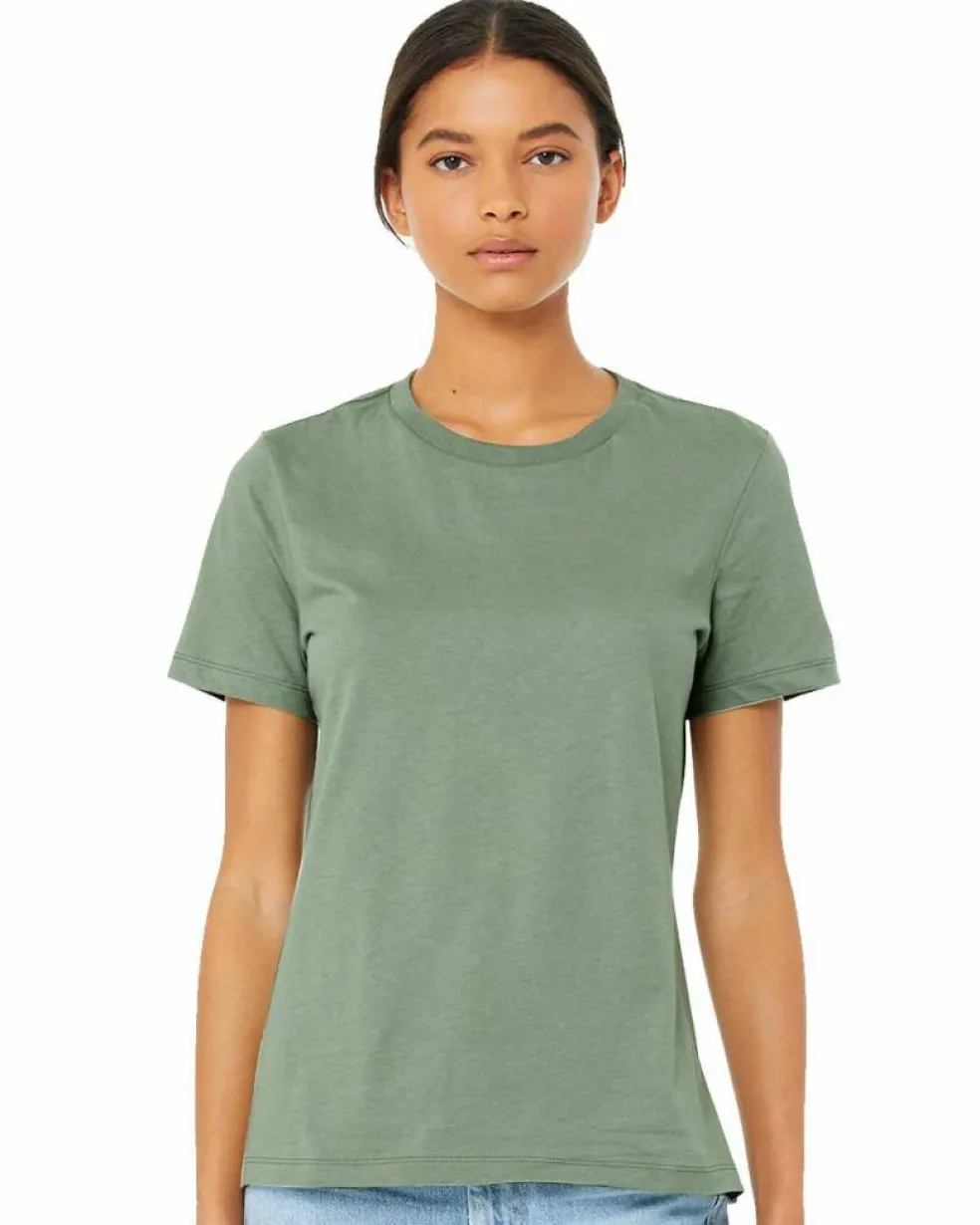BELLA CANVAS Women's Relaxed Jersey T-Shirt Free Shipping