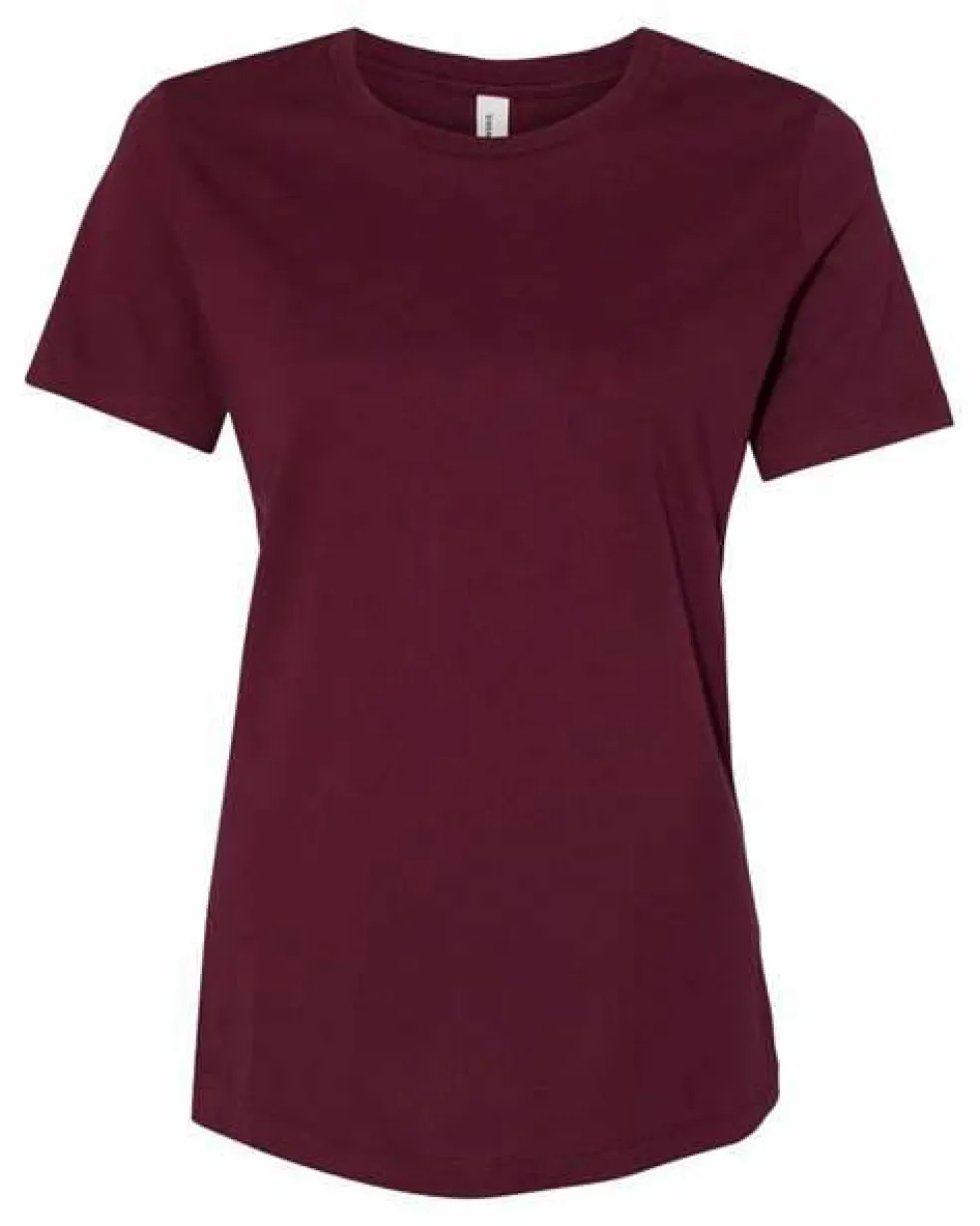 BELLA CANVAS Women's Relaxed Jersey T-Shirt Free Shipping