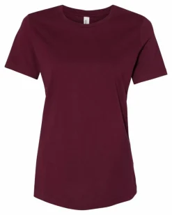 BELLA CANVAS Women's Relaxed Jersey T-Shirt Free Shipping