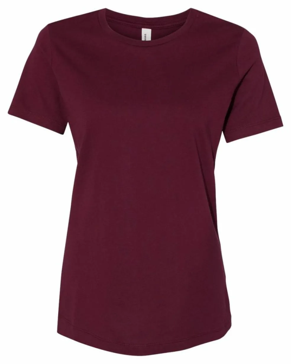 BELLA CANVAS Women's Relaxed Jersey T-Shirt Free Shipping
