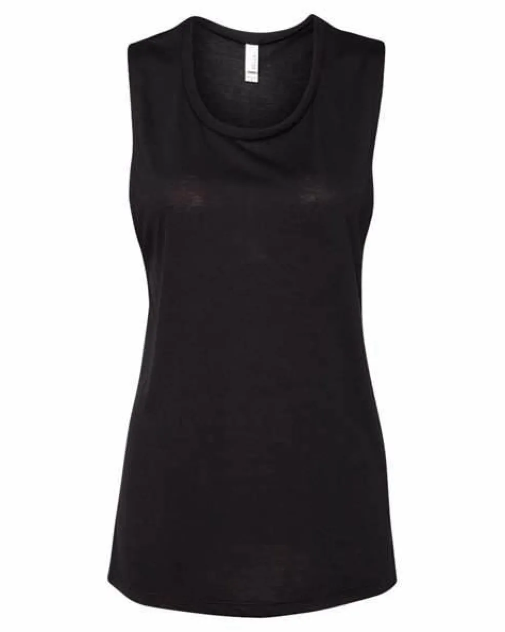 BELLA + CANVAS Women's Scoop Muscle Tank Free Shipping
