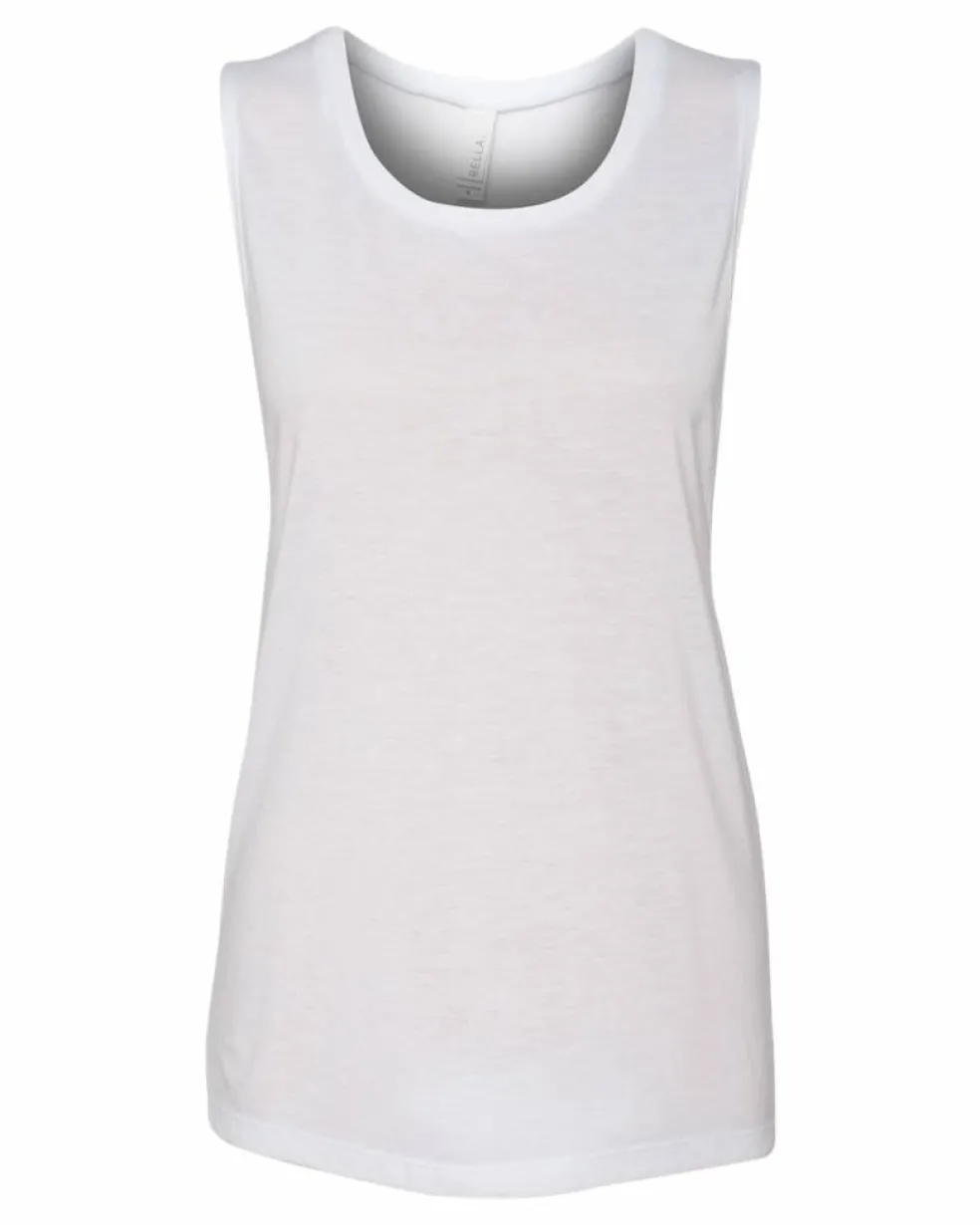 BELLA + CANVAS Women's Scoop Muscle Tank Free Shipping